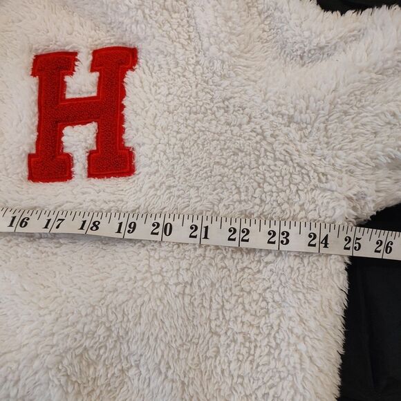 Tommy Hilfiger Fleece Women's Quarter Zip White Size XL Jacket Sweatshirt - Picture 7 of 8